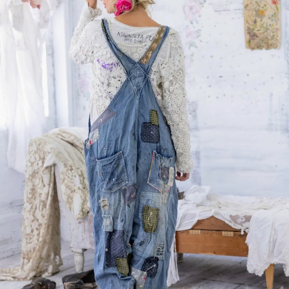 Magnolia Pearl Benjamin Wide Leg Overalls